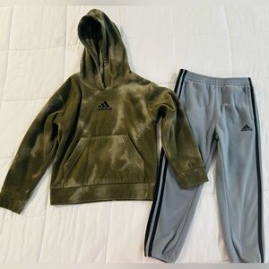 Adidas Hoodie and Joggers Set- Boys Size 5